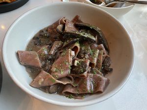 Papparadelle Mushroom pasta at Sestina - Culver City in Culver City