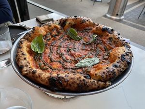 Tie Dye Pizza at Sestina - Culver City in Culver City