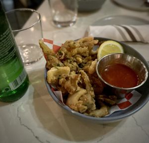 Veggie Calamari  at Sestina - Culver City in Culver City