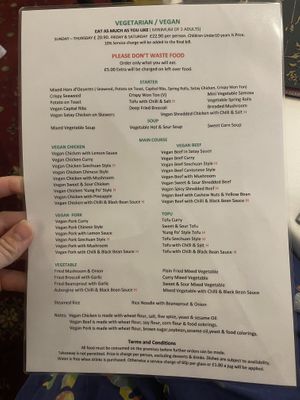   at Mr Ping Chinese Restaurant in Southend-on-sea