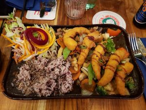 Vegane Shrimps at Ryu - Vietnamese Streetfood in Augsburg