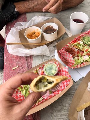 Quesadilla with rajas poblanas at El Antojo at Joe's Deli - Maybe closed in Los Barriles