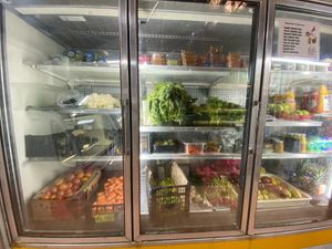 Veggie case at El Antojo at Joe's Deli - Maybe closed in Los Barriles