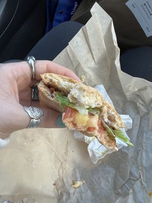   at The Happy Vegan in San Francisco