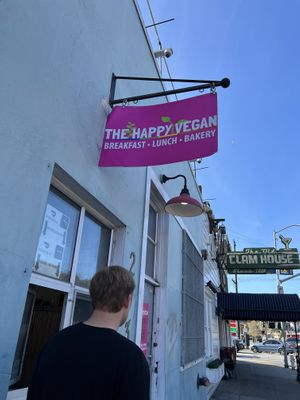   at The Happy Vegan in San Francisco