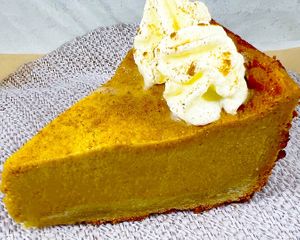 Pumpkin Cheesecake at The Happy Vegan in San Francisco