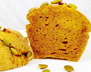 Pumpkin Muffin at The Happy Vegan in San Francisco