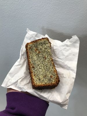 Vegan Lemon Loaf at The Happy Vegan in San Francisco