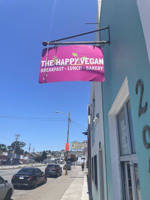   at The Happy Vegan in San Francisco