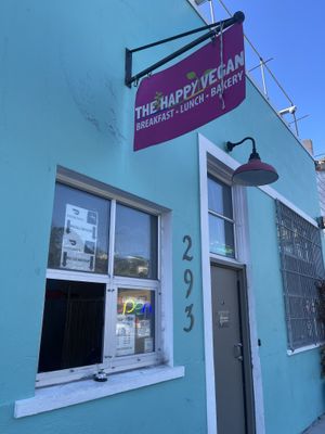   at The Happy Vegan in San Francisco
