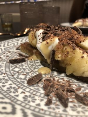 Banana foster at PLANTA Queen  in Coconut Grove