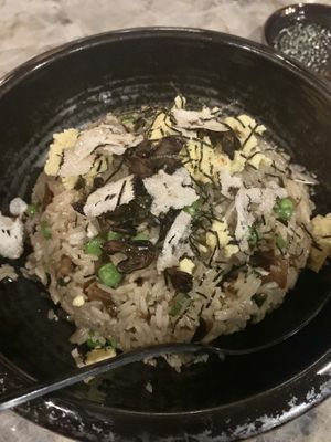 Truffle fried rice  at PLANTA Queen  in Coconut Grove