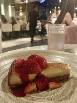 New York-style cheesecake  at PLANTA Queen  in Coconut Grove
