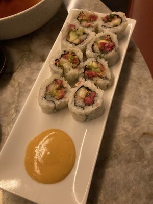 Tuna 🍣 🍉  at PLANTA Queen  in Coconut Grove