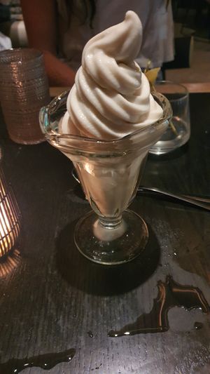 Vanilla ice cream at PLANTA Queen  in Coconut Grove