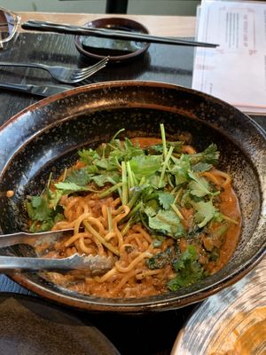 Dan Dan noodles  at PLANTA Queen  in Coconut Grove
