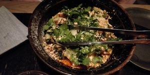 Peanut noodles at PLANTA Queen  in Coconut Grove