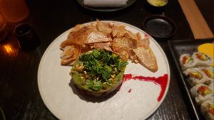 Avocado lime tartare at PLANTA Queen  in Coconut Grove