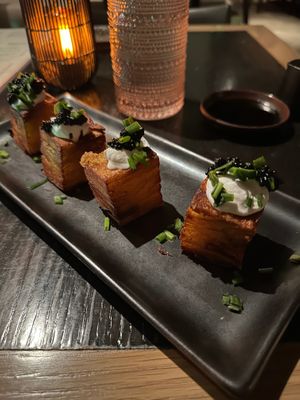 1000 layer crispy potatoes at PLANTA Queen  in Coconut Grove