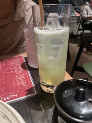 Cucumber mint lemonade  at PLANTA Queen  in Coconut Grove