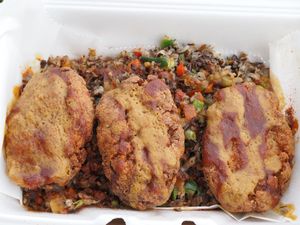   at Vegan Time Cafe in Stone Mountain