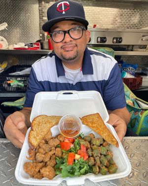   at Vegan Time Cafe in Stone Mountain