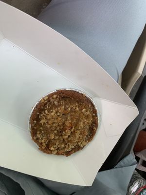 Butternut squash pie   at Vegan Time Cafe in Stone Mountain