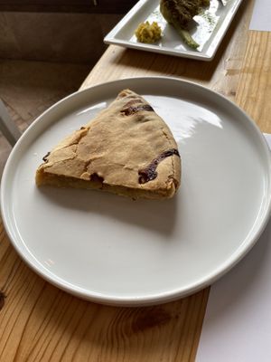 Caramelised Onion Stuffed Pizza  at Nativa in Rome