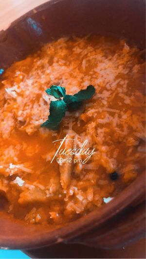 Roman-style tripped seitan  at Nativa in Rome