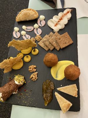 The tasting platter!   at Nativa in Rome