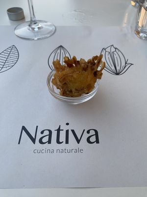 Amuse bouche  at Nativa in Rome