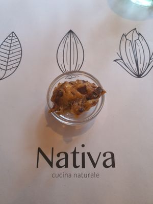 Offered Amuse bouche at Nativa in Rome
