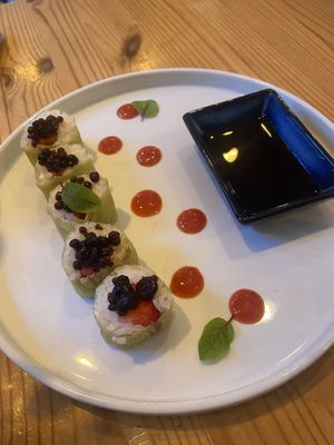 Strawberry maki   at Nativa in Rome