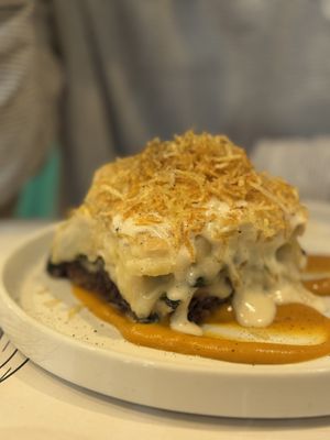 Potato lasagnaa  at Nativa in Rome