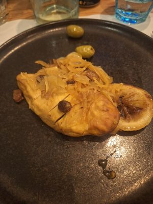 Couldn't believe it wasn't real chicken at Nativa in Rome