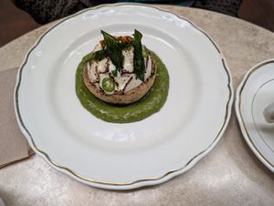 Canasta de Maiz, the Oaxaca cheese is incredible at La Cabra Iluminada in San Miguel De Allende