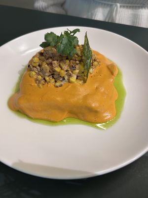 Tamal  at La Cabra Iluminada in San Miguel De Allende