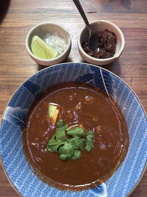 Birria  at La Cabra Iluminada in San Miguel De Allende