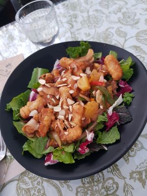 Vegan tangsuyuk. AMAZING at Nokum Space - 공간 녹음  in Seoul