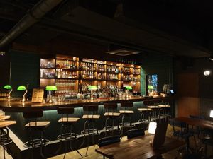 great bar at Nokum Space - 공간 녹음  in Seoul