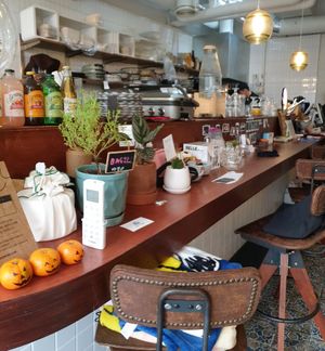 counter when walk in at Nokum Space - 공간 녹음  in Seoul