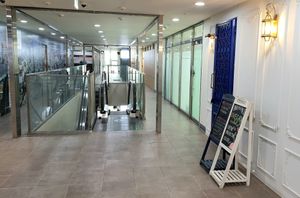 entrance to location (4th floor) at Nokum Space - 공간 녹음  in Seoul