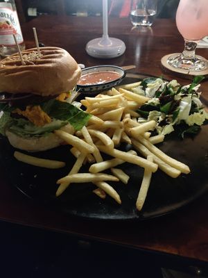 Bulgogi burger at Nokum Space - 공간 녹음  in Seoul