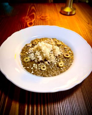 Vegan GIM Risotto at Nokum Space - 공간 녹음  in Seoul