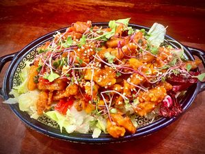 Sigature Menu!
VEGAN Tangsuyuk at Nokum Space - 공간 녹음  in Seoul