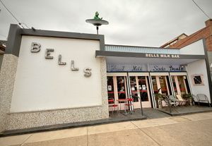   at Bell's Milk Bar in Broken Hill