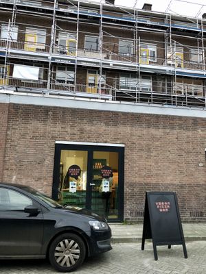 Front at Vegan Pizza Bar in Rotterdam