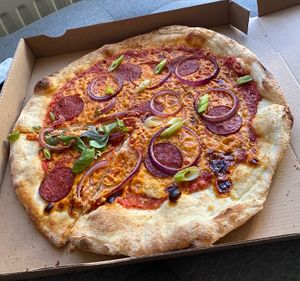 Pizza papa ronny😋 at Vegan Pizza Bar in Rotterdam