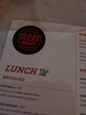 Vegan Pizza Bar  at Vegan Pizza Bar in Rotterdam
