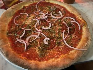 Tasty Pizza  at Vegan Pizza Bar in Rotterdam